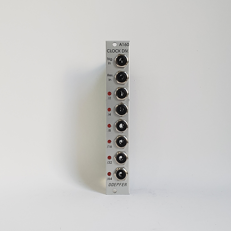 Doepfer A-160-1 Clock Divider & A-161 Clock Sequencer ユーロラック