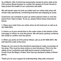 COVID-19 FAQ & NOTICE