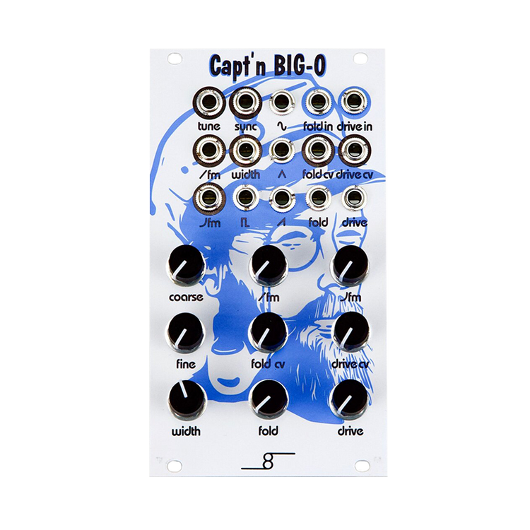 Cap'n Big-O - Analog VCO w/ Waveshaping