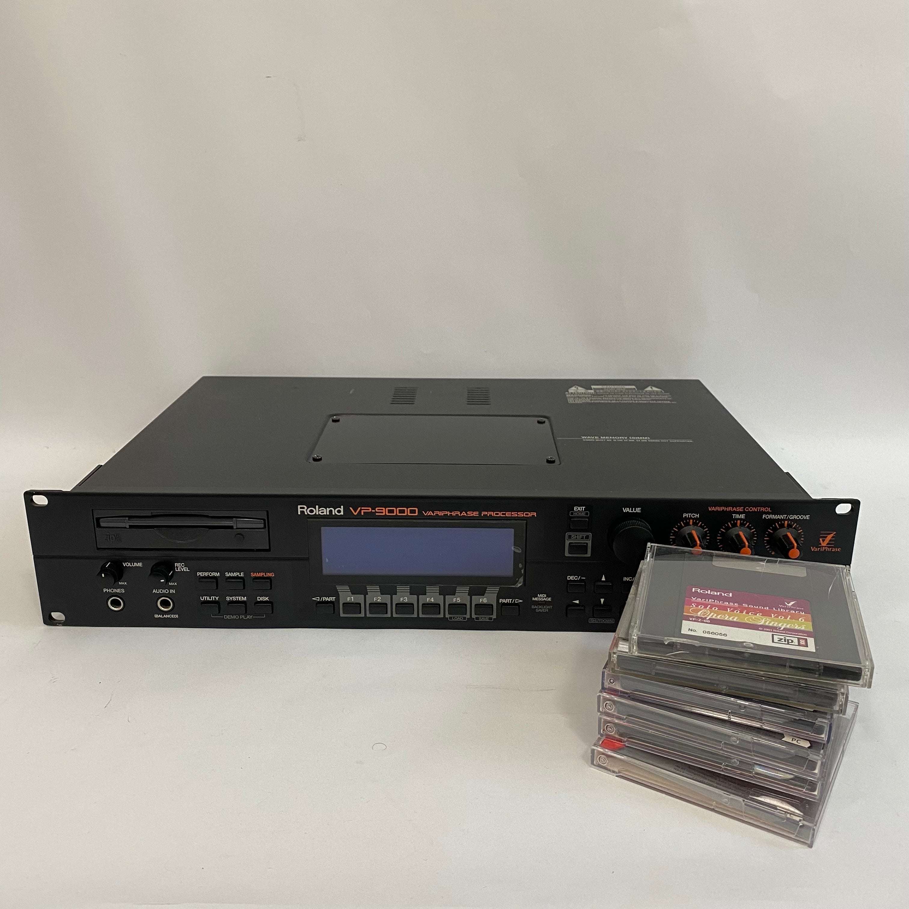 Roland VP-9000 VariPhrase Processor with USB Zip Drive and Disks