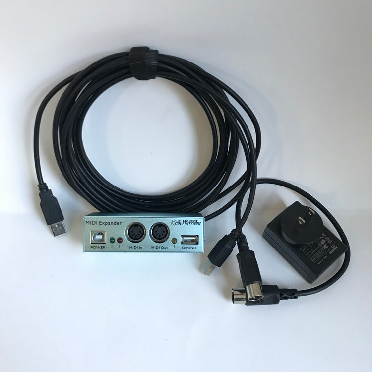 Keith Mcmillan MIDI Expander with Cables