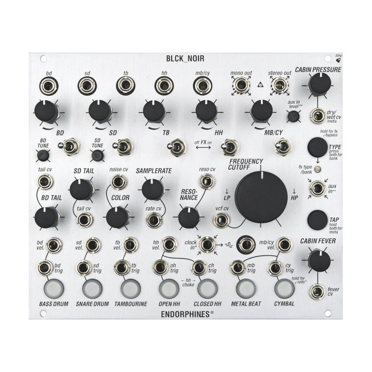 BLCK_NOIR - Analog Drum Synthesizer