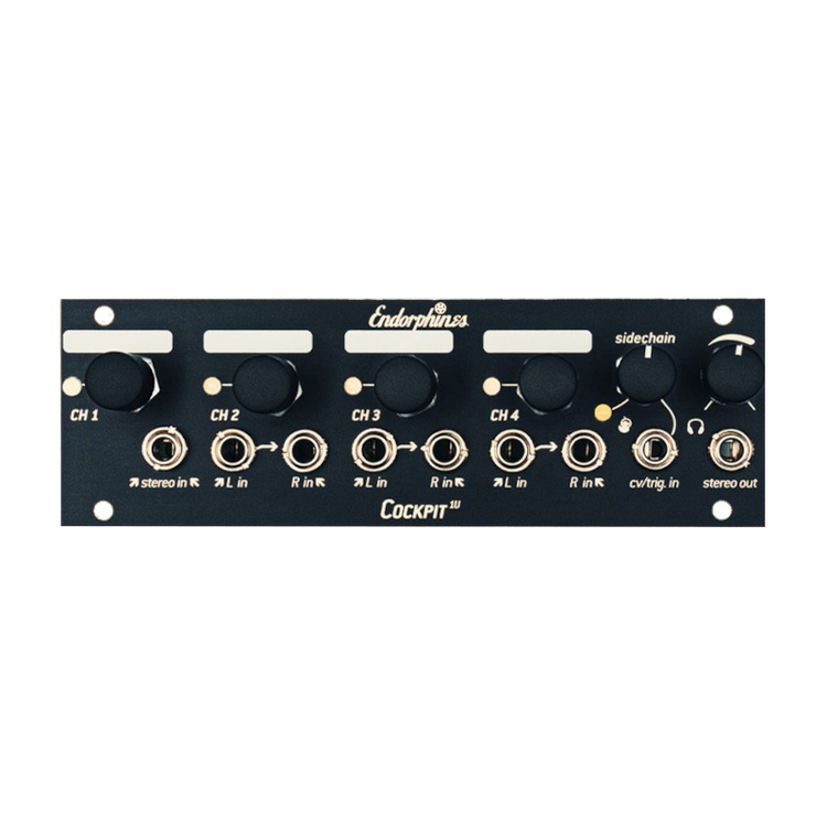 Cockpit - Four Channel Stereo Mixer 1U