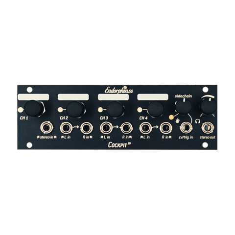 Cockpit - Four Channel Stereo Mixer 1U