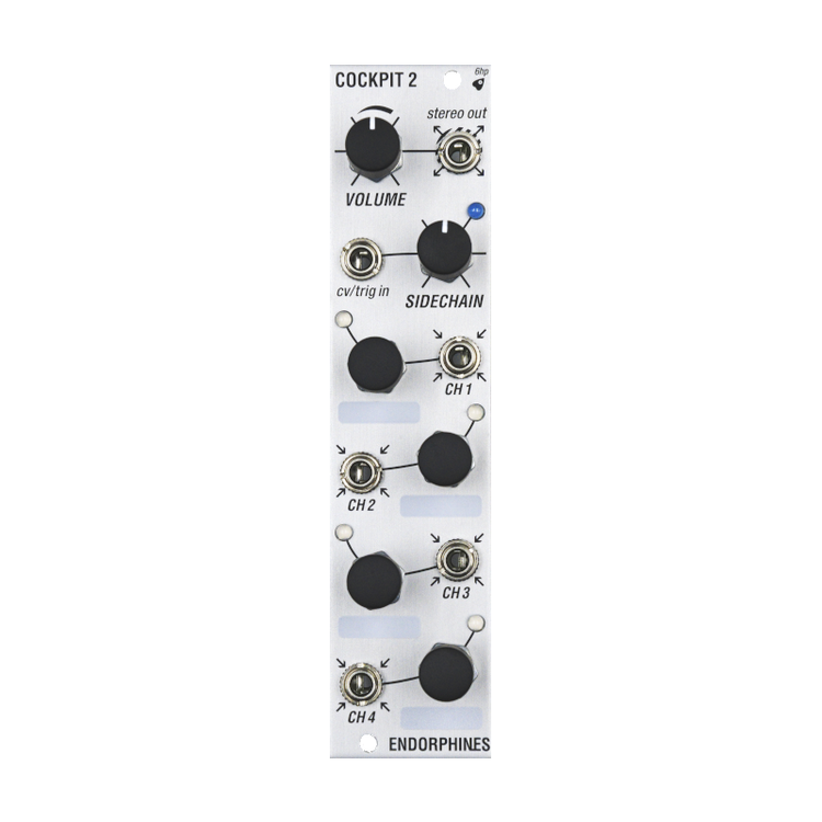 Cockpit2 - Four Channel Stereo Mixer