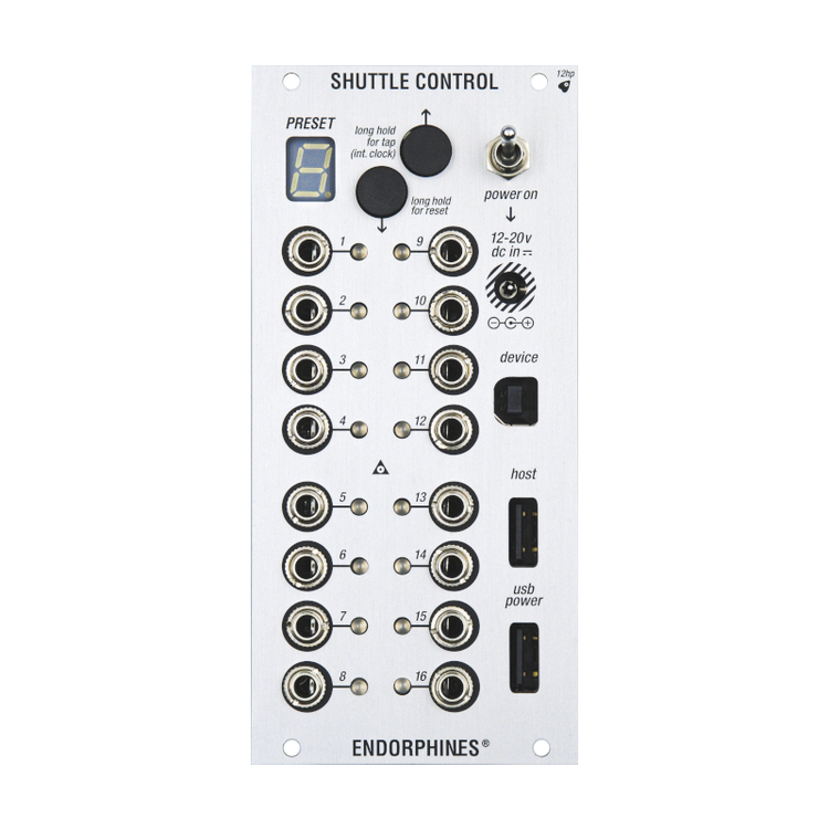 Shuttle Usb Controller Endorphin.es Shuttle Control - USB MIDI to CV