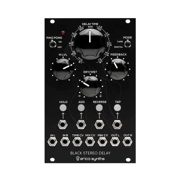 Black Stereo Delay