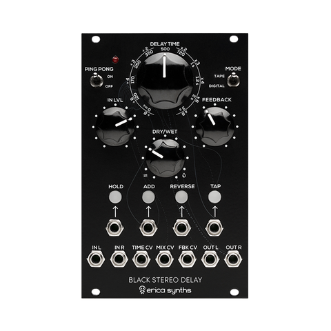 Black Stereo Delay