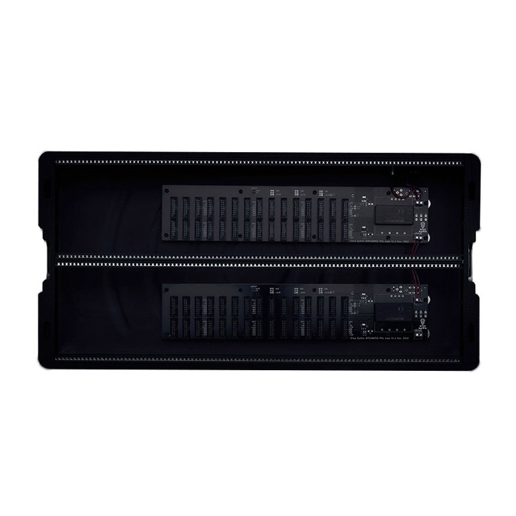 2x104HP Carbon Fiber Travel Case with Lid
