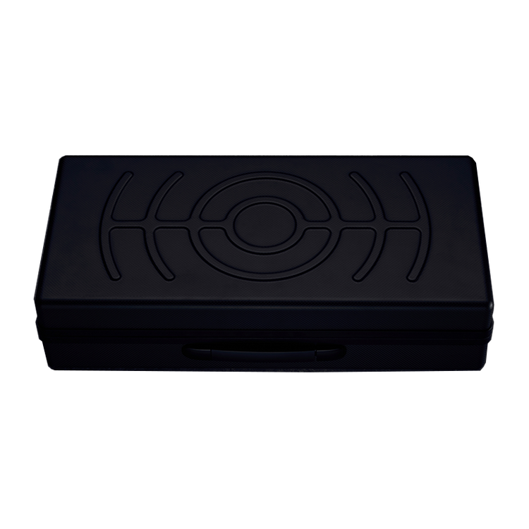 2x104HP Carbon Fiber Travel Case with Lid
