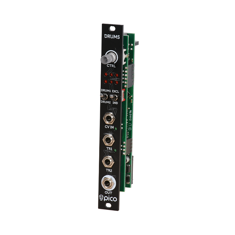 Erica Synths Pico VCO2 モジュラーシンセ Erica Synths Pico LFO/S&H— Clockface Modular