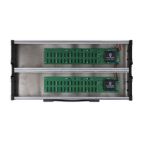 2x104HP Aluminum Travel Case with Lid
