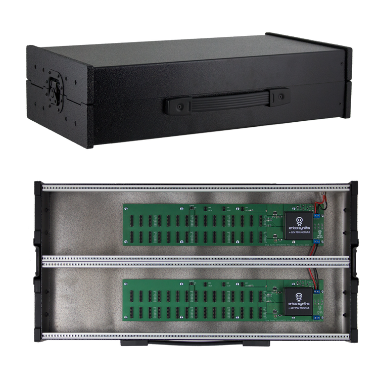 2x104HP Aluminum Travel Case with Lid
