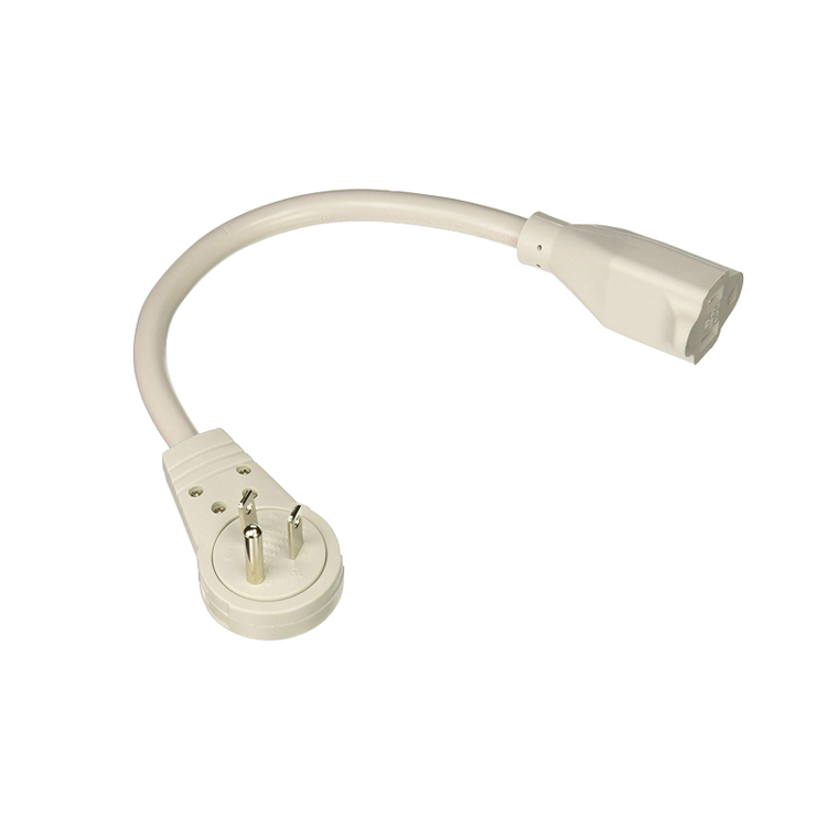 6" Extension Cord with Flat Rotating Plug