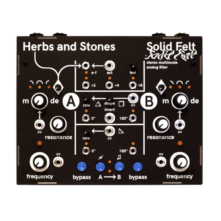 Solid Felt - Stereo Multimode Analog Filter