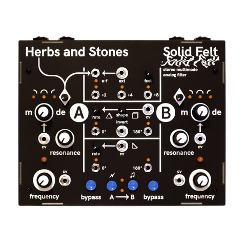 Solid Felt - Stereo Multimode Analog Filter