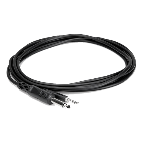 CMP-103 1/4" TS to 3.5mm TRS Cable - 3ft
