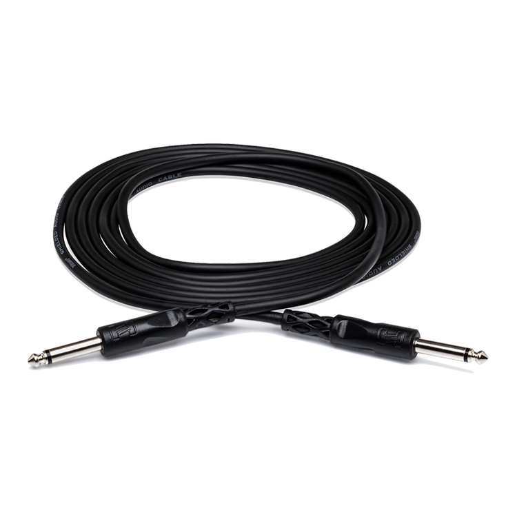 Unbalanced 1/4" TS to TS Cable