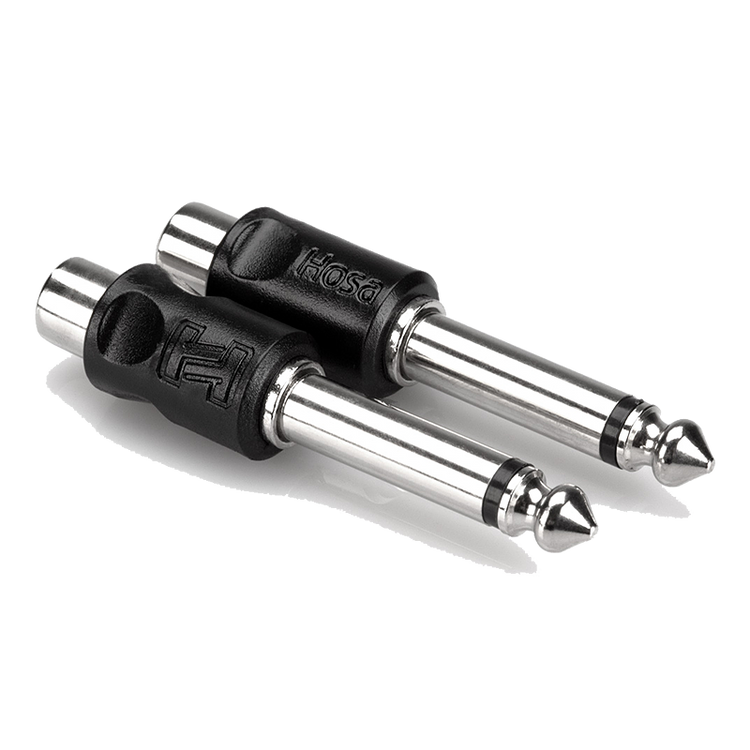 GPR-101 RCA to 1/4” TS Adapter (2pc)