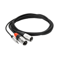 Pro Stereo Breakout REAN 3.5 mm TRS to Dual XLR3M