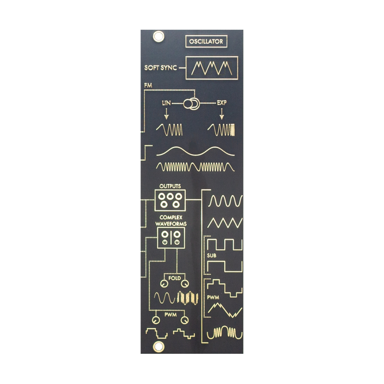 Blank Panel (1HP, 2HP, 4HP, 6HP, 8HP, 10HP, 12HP)