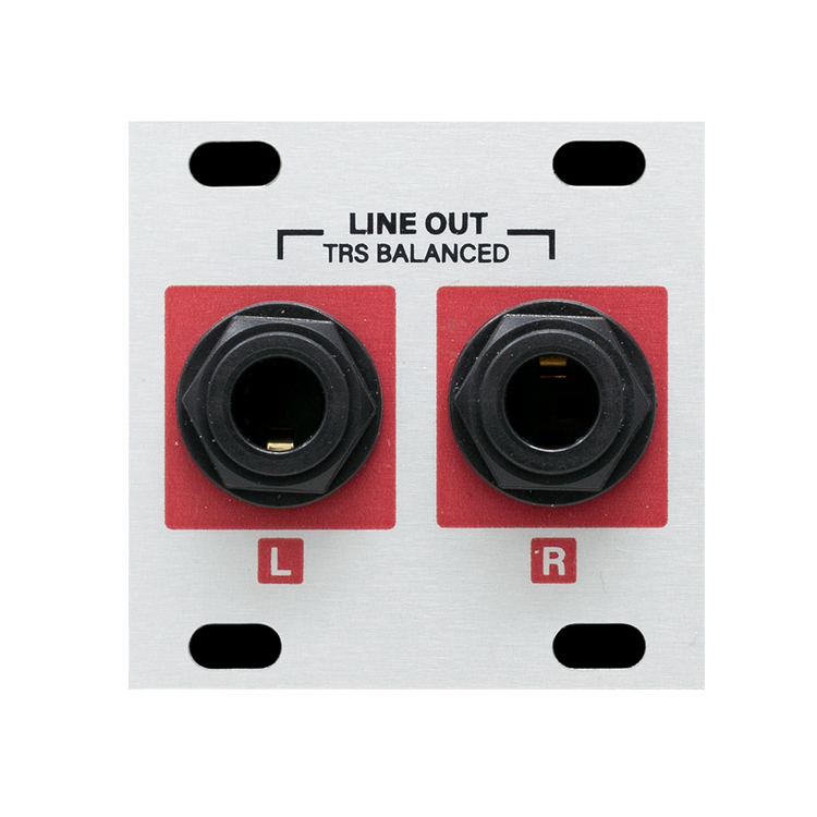 Stereo Line Out Jacks 1U