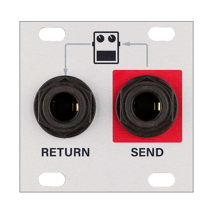 Pedal I/O JACKS 1U