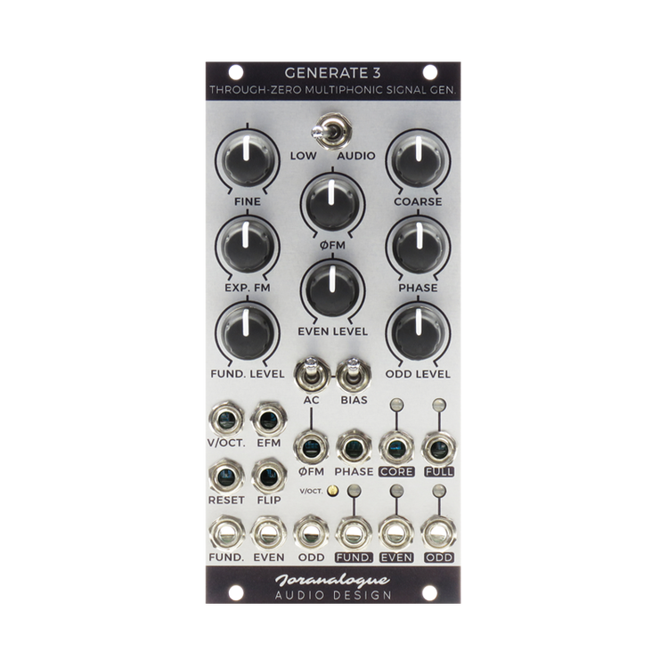 Generate 3 - Through Zero Multiphonic Signal Generator