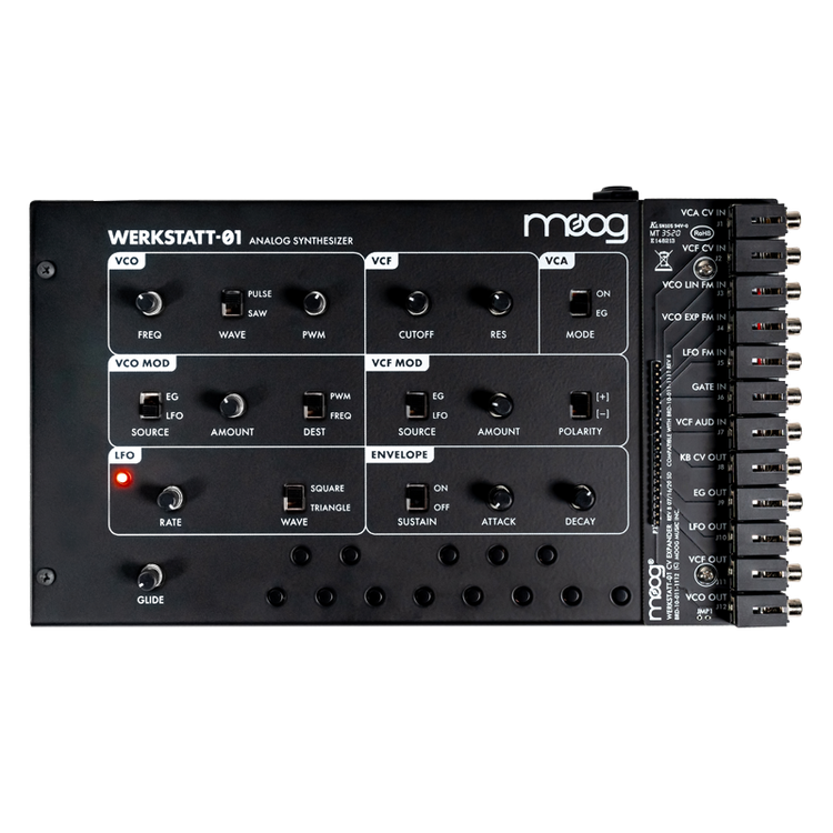 Werkstatt-01 & CV Expander Analog Synthesizer Kit