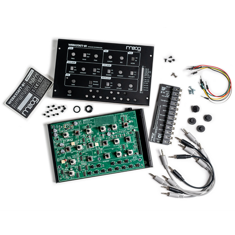 Werkstatt-01 & CV Expander Analog Synthesizer Kit