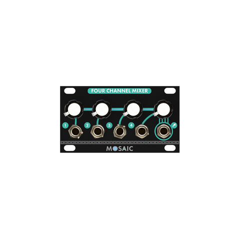Four Channel Mixer (Black)