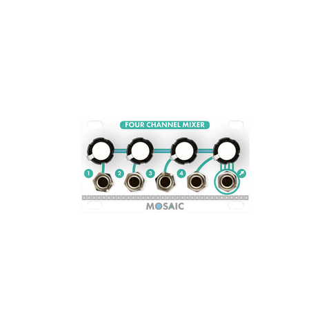 Four Channel Mixer (White)