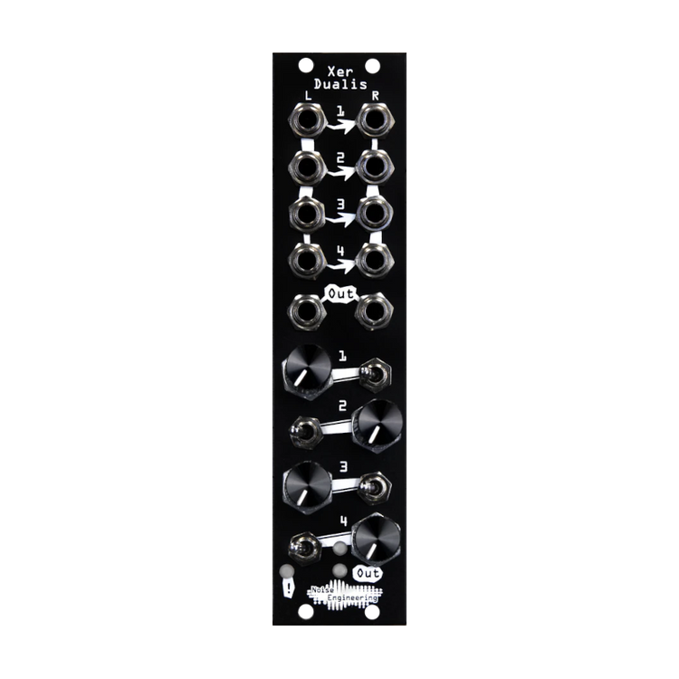 Xer Dualis - Quad Stereo Mixer