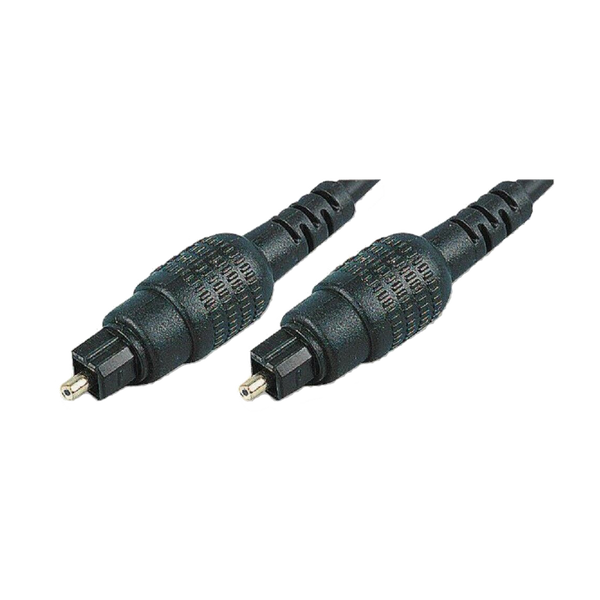 Optische Audiokabel TosLink - TosLink | 1 meter | Nedis CAGL25000BK10
