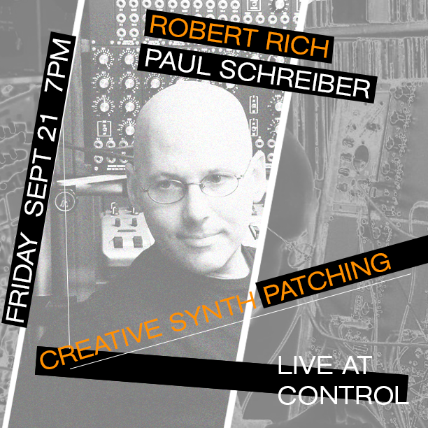 Creative Synth Patching w/ Robert Rich & Paul Schreiber