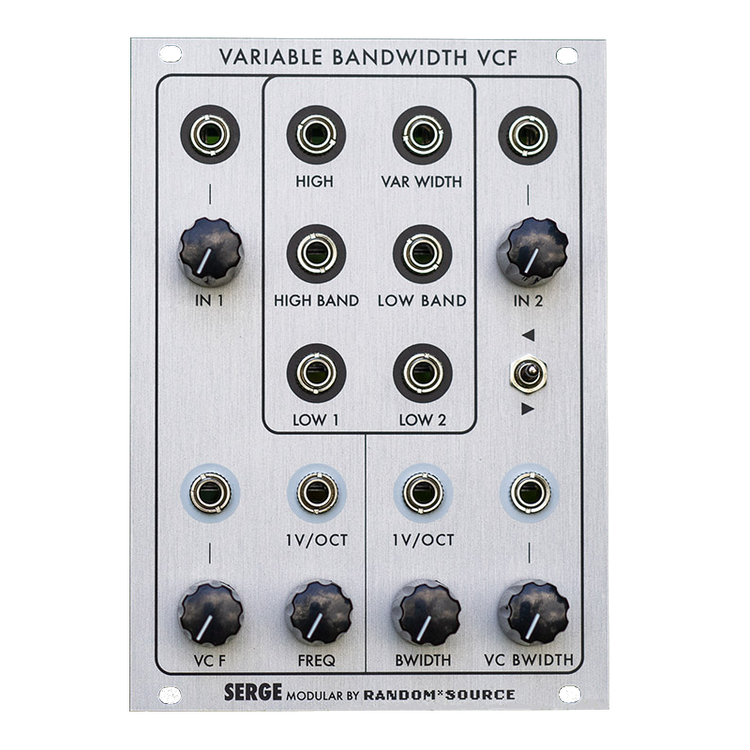 Serge Variable Bandwidth Filter (VCF2)