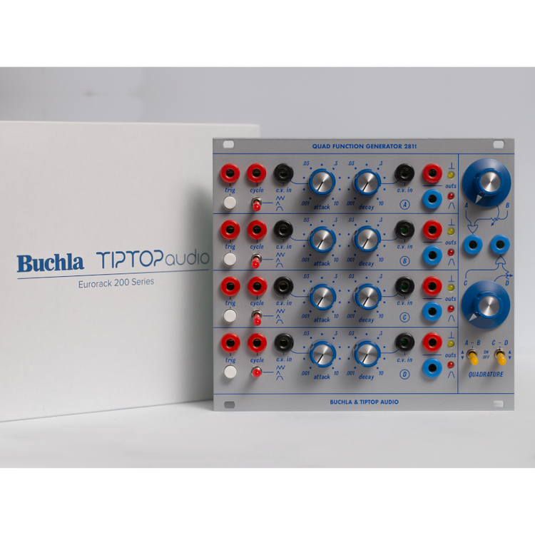 Tiptop Audio Buchla Model 281t Quad Function Generator Tiptop Audio Buchla Model 281t Quad Function Generator